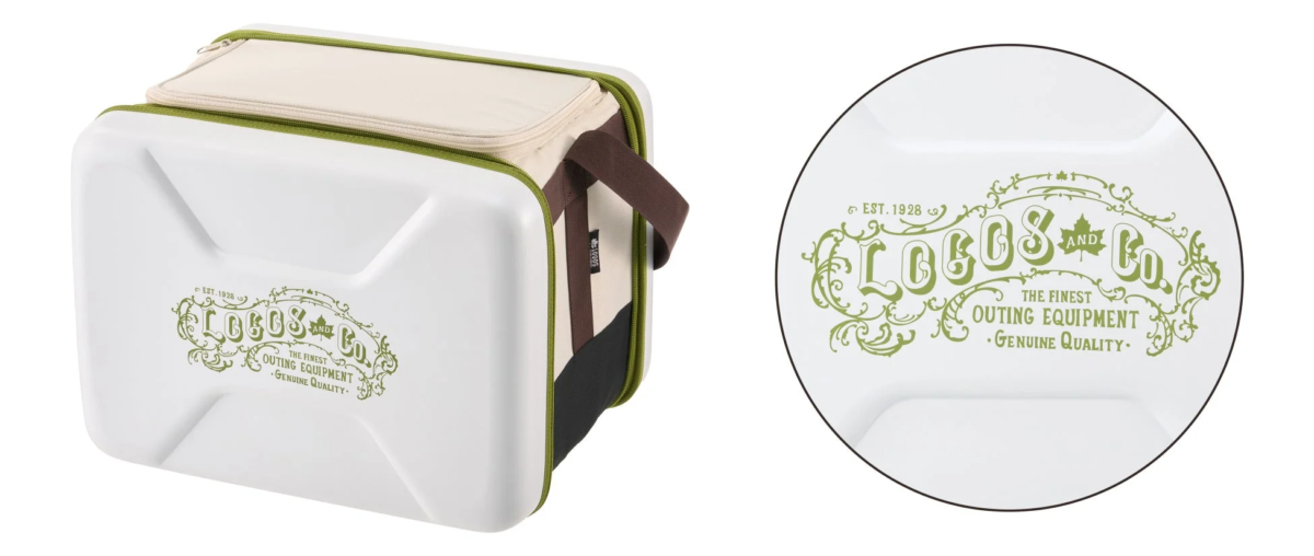 白いソフトクーラーボックスの画像