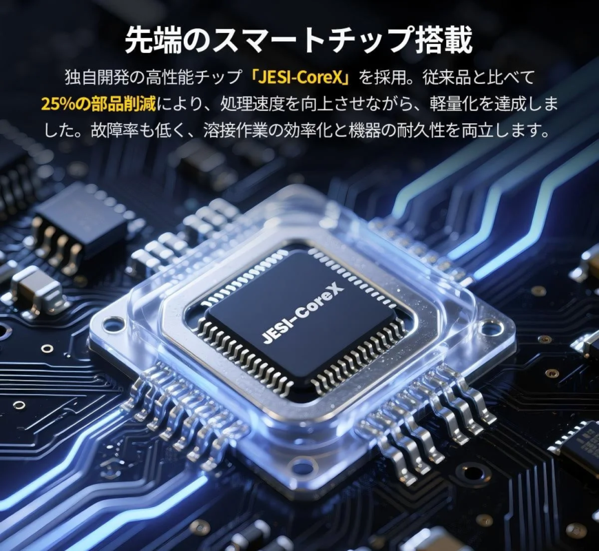 高性能チップ「JESI-Core X」